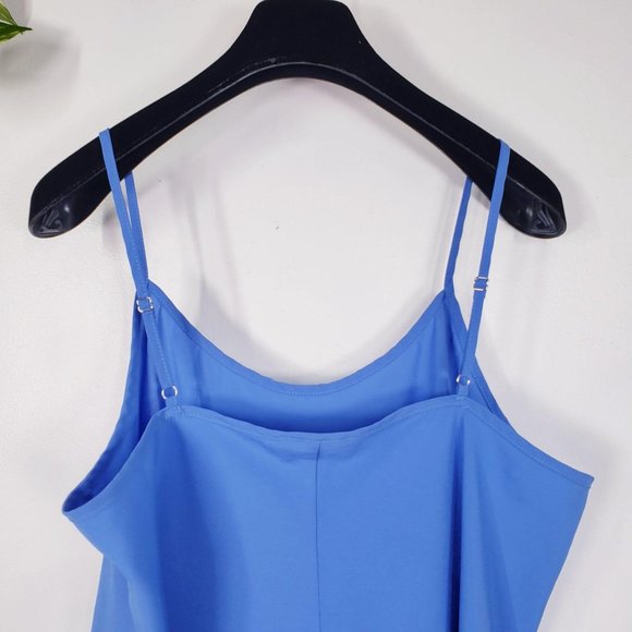 NANETTE LEPORE Women Blue Cami Slip Sleepwear Dress 16 XL Scoop Adjustable‎ - Picture 6 of 10
